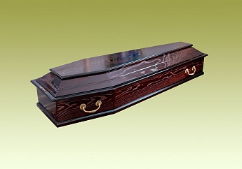 Гроб «Прайм» шестигранный с постелью (1.8-2.0)