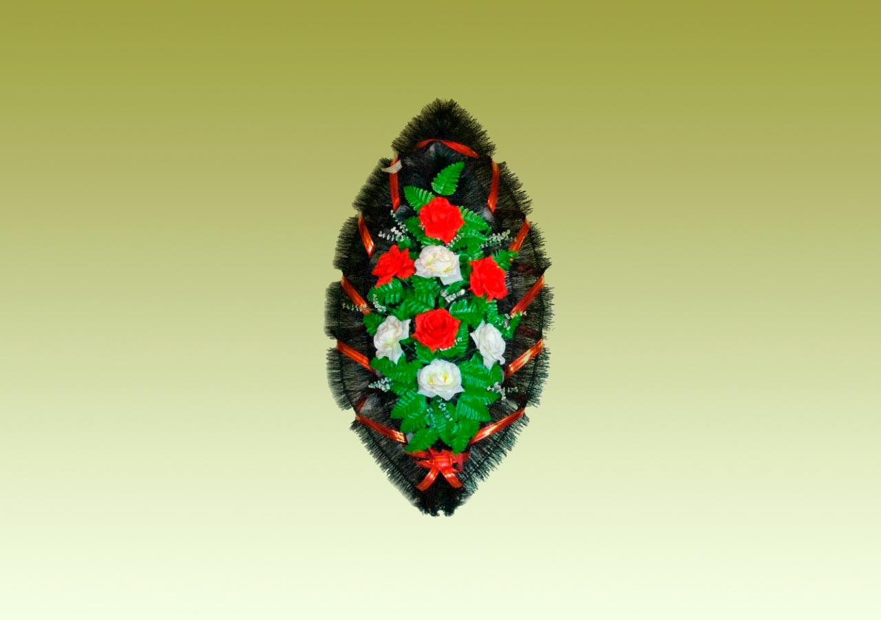 Траурный венок 160 см элитный