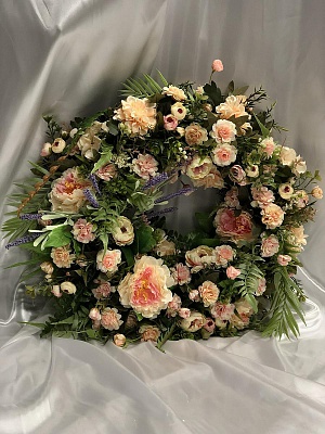 Венок «Колесо» диаметр 60см № 1